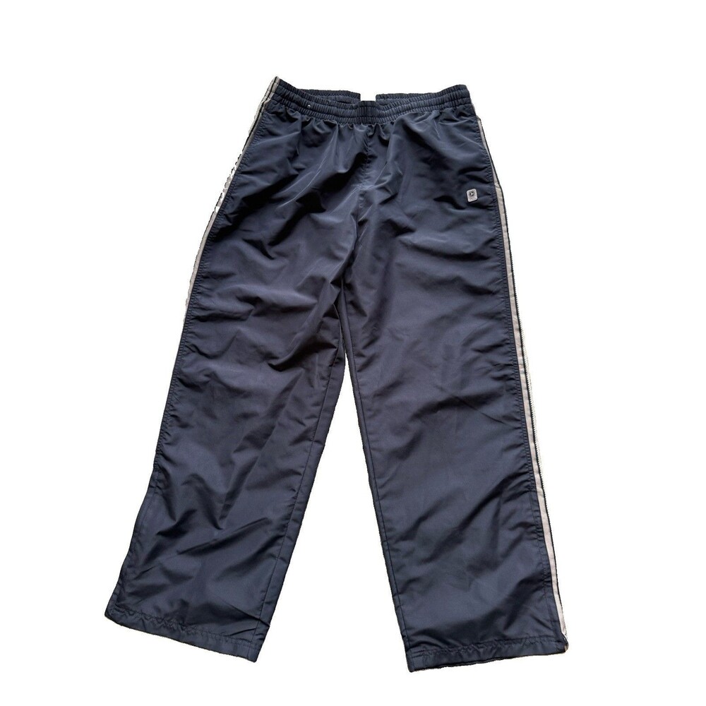 VTG 2005 Y2k Old Navy Track Pants Men M Navy Mesh Lined Ankle Zip Windbreaker